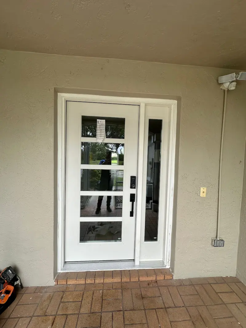 Custom impact doors in Sunrise FL