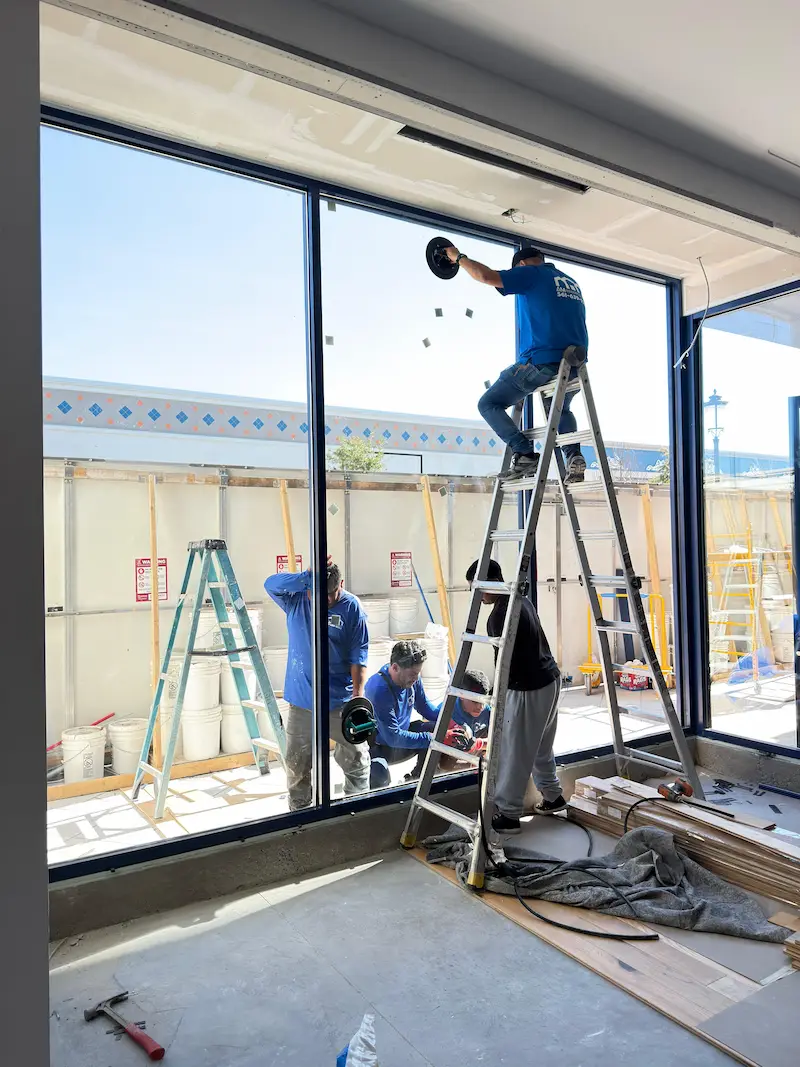 Retail glass storefront in Dade County FL