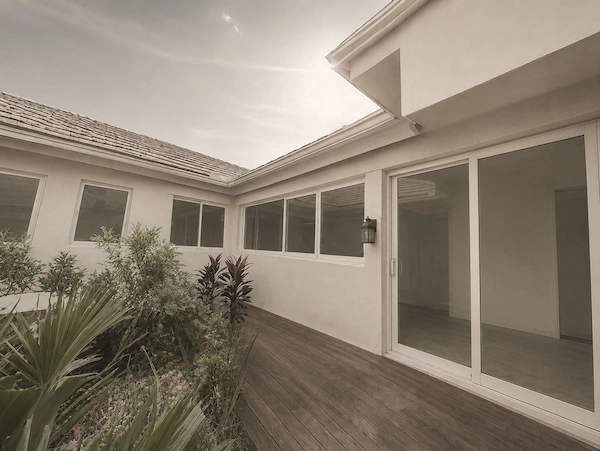 Before impact windows and doors installation in Pompano Beach FL